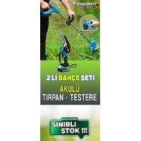 STAHLKRAFT STH 9982  Akülü  Budama Testeresi +Tırpan
